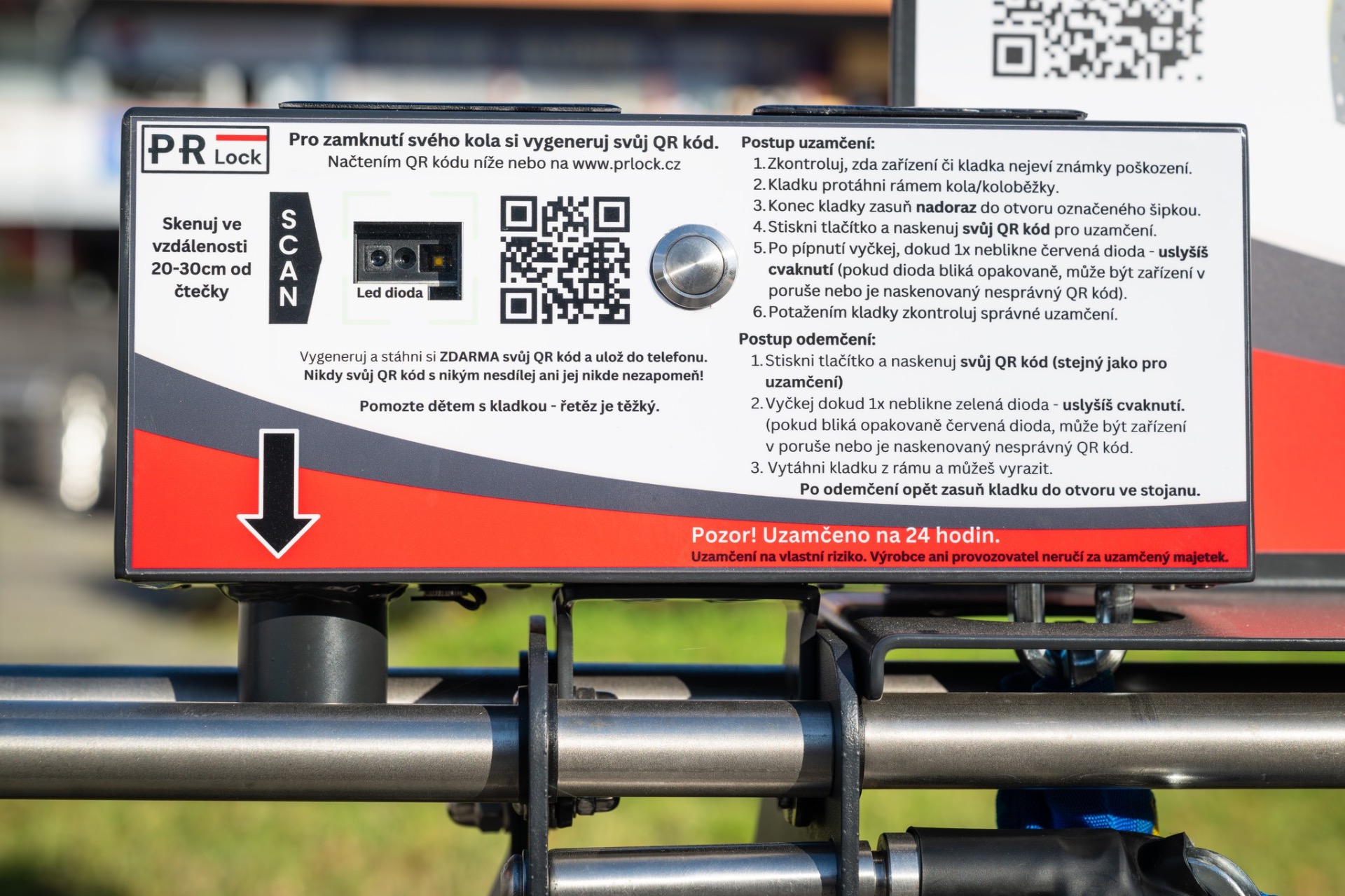 SMART QER – chytrý bezpečnostní box s QR kódem